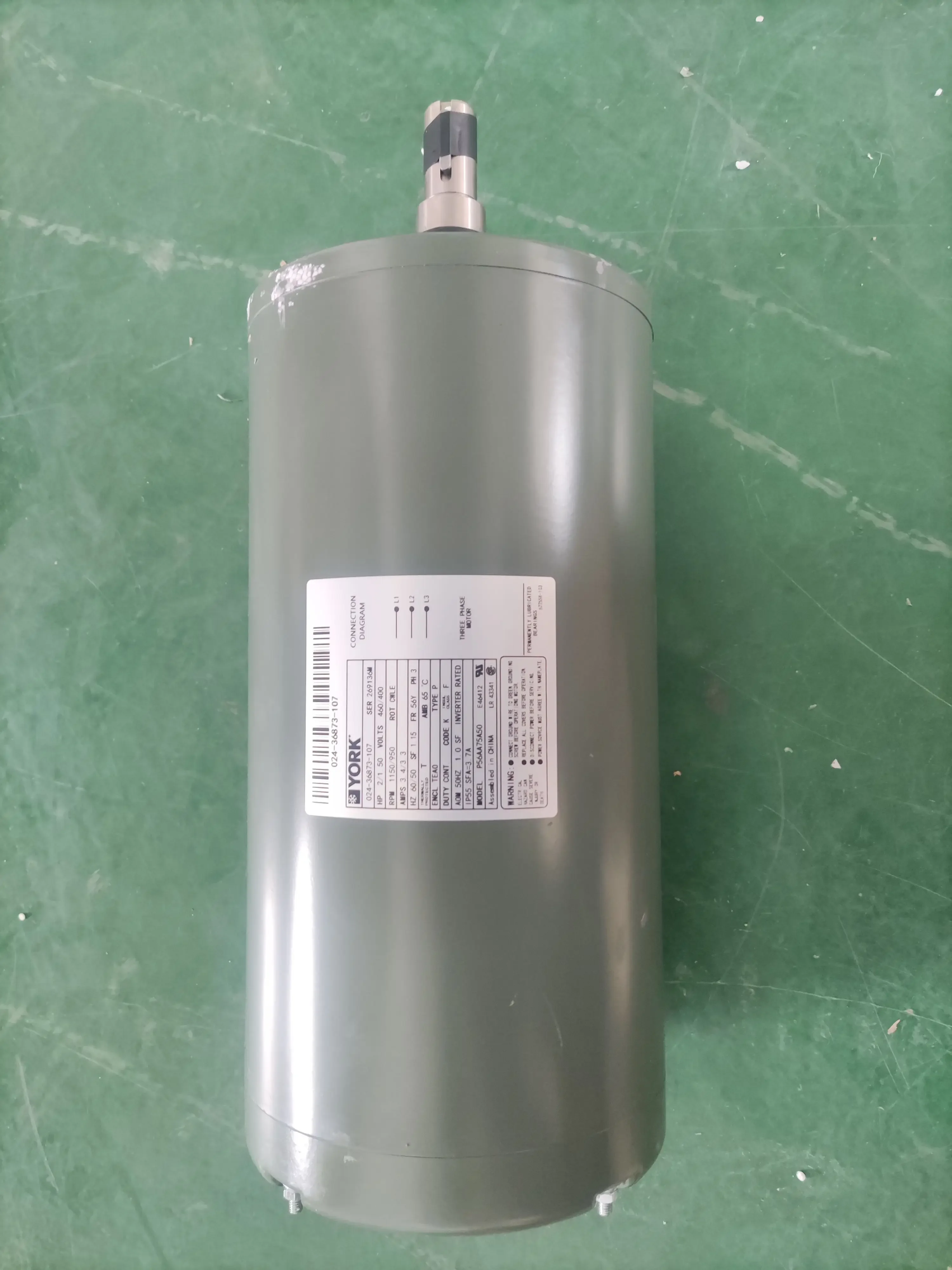 2 1150rpm Condenser Fan Motor, 024-36873-207 S1-024-36873-207, Industrial Refrigeration Chiller Spare Parts