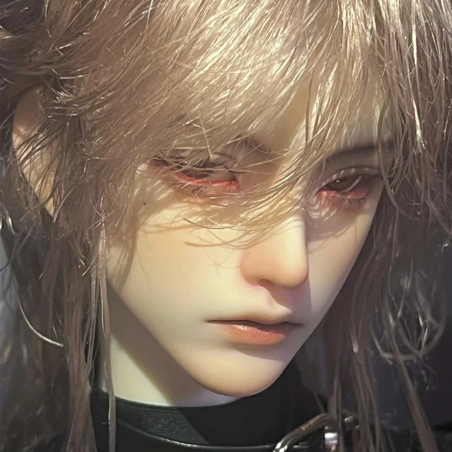 BJD Doll 1/4 Arf Nude Doll Unclothed Body & Head Sculpt Soft-looking Model of A Young Male's Face Deity Resin Ball Jointed Doll