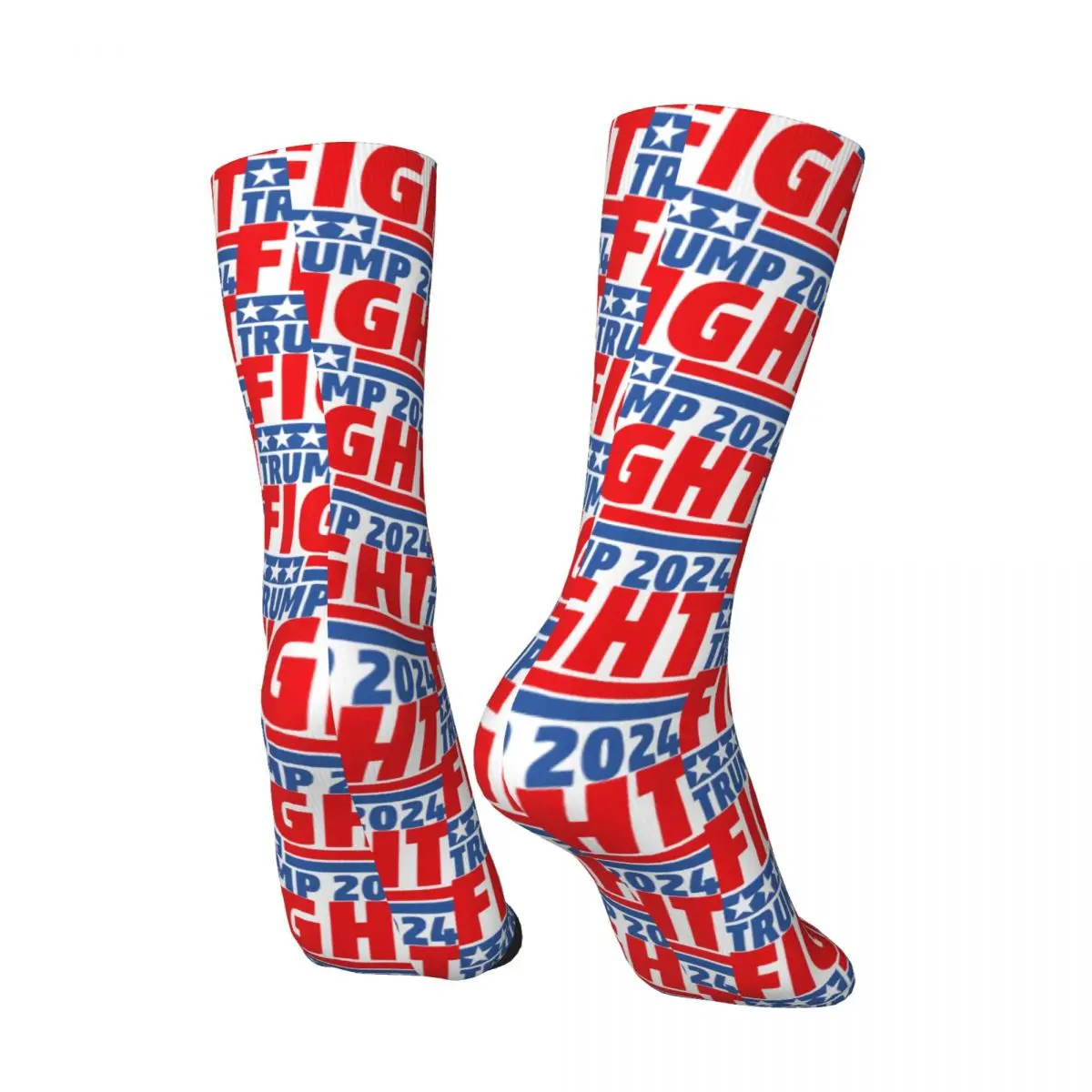 Funny Crazy compression Donald Trump Sock for Men Hip Hop Vintage T-Trump Happy Quality Pattern Printed Boys Crew Sock Novelty