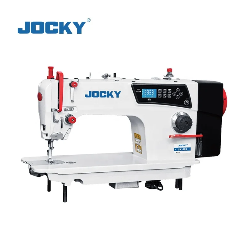 JOCKY JK-M5 Intelligent Direct Drive Lockstitch Sewing Machine With Voice Navigation textile