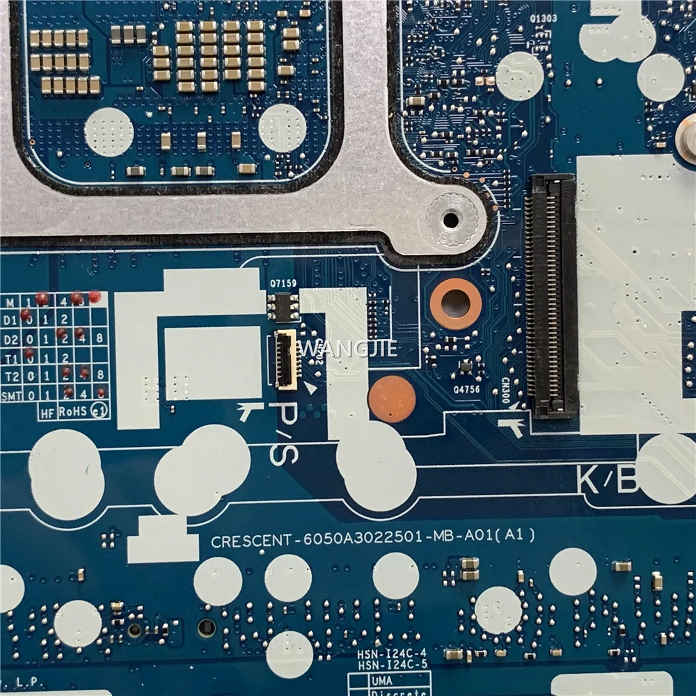 Imagem -06 - Laptop Motherboard para hp Zbook 14u 15u g6 Hsn-i24c 6050a3022501 L64076601 L64076001 Dsc Sps-mb Win 100 de Trabalho