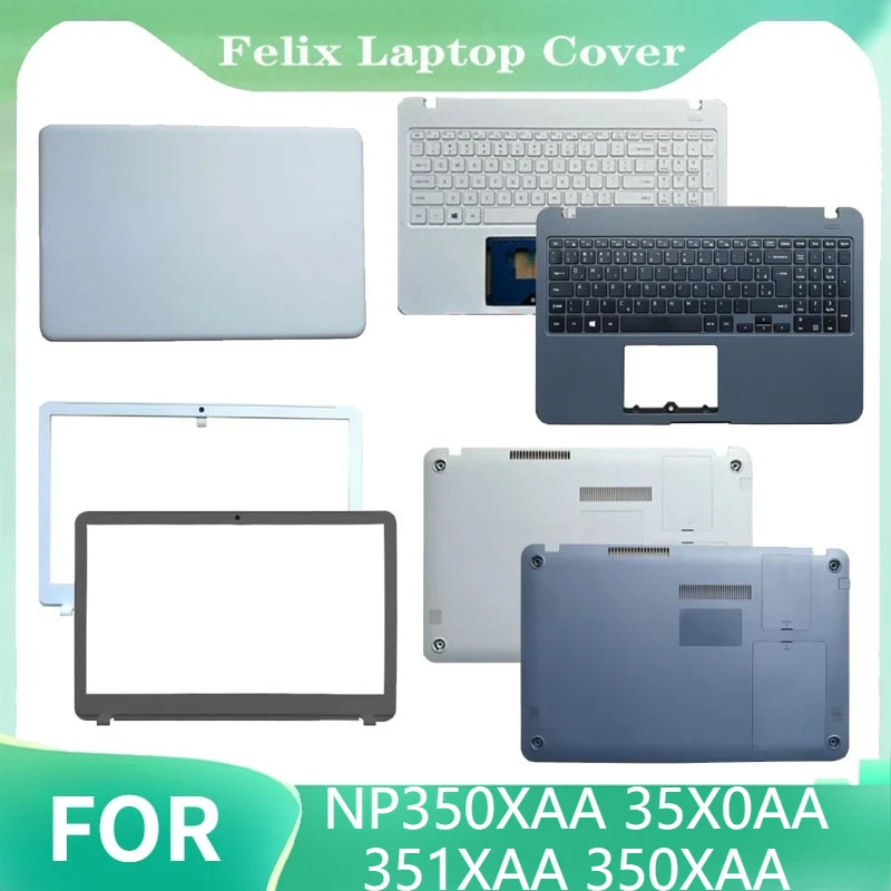 For NP350XAA 35X0AA 351XAA 350XAA Laptop case top Screen border palmrest case bottom shell upper cover frame keyboard