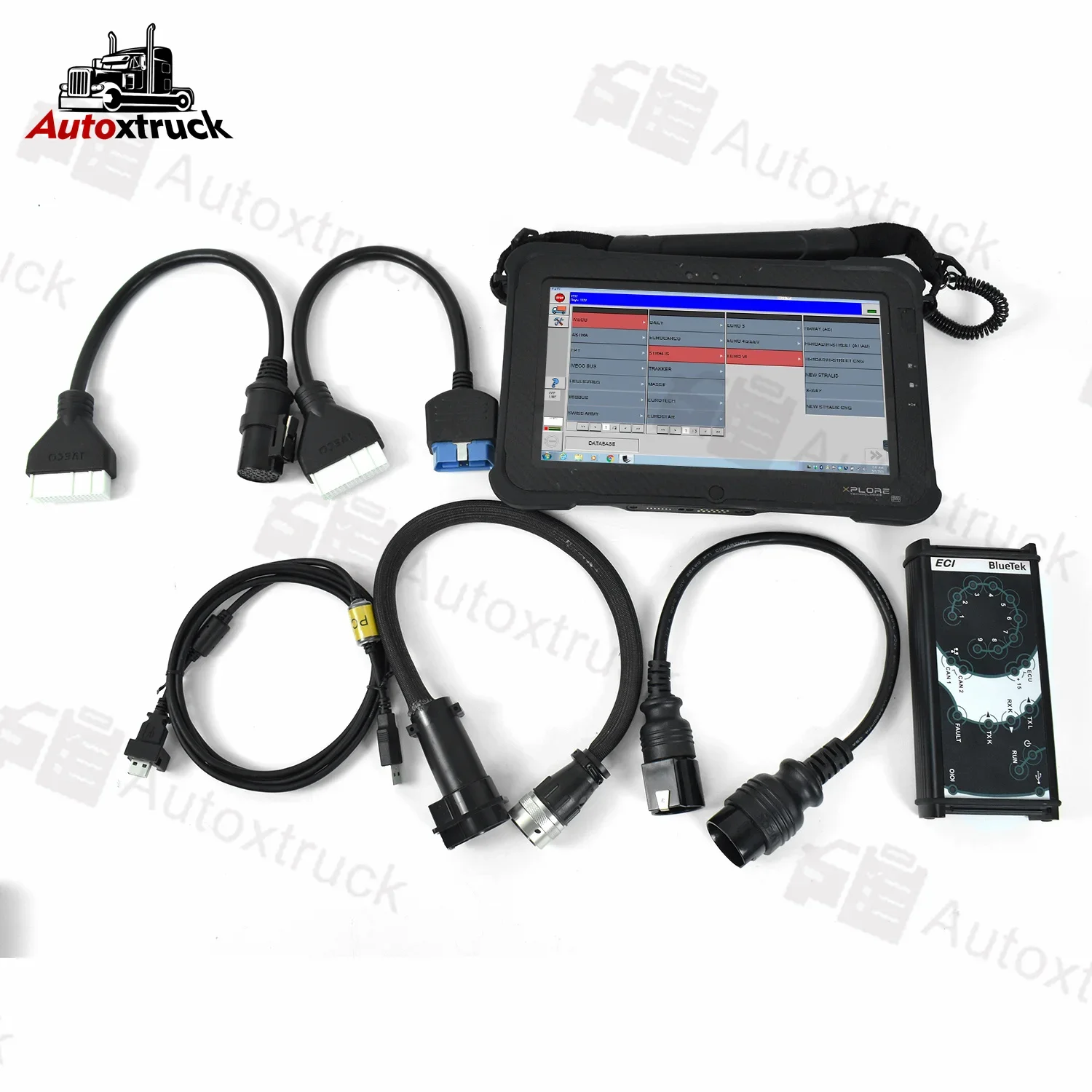 For IVECO Eltrac diagnostic tools TRUCK ELTRAC EASY ECI Euro5 Euro6 diagnosis scanner Xplore tablet