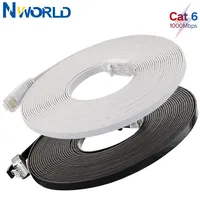 0.5m 1m 2m 3m 5m 10m 15m 20m 30m Cable CAT6 Flat Ethernet Cable RJ45 Patch LAN CAT 6 Network Cable for Computer Router Laptop