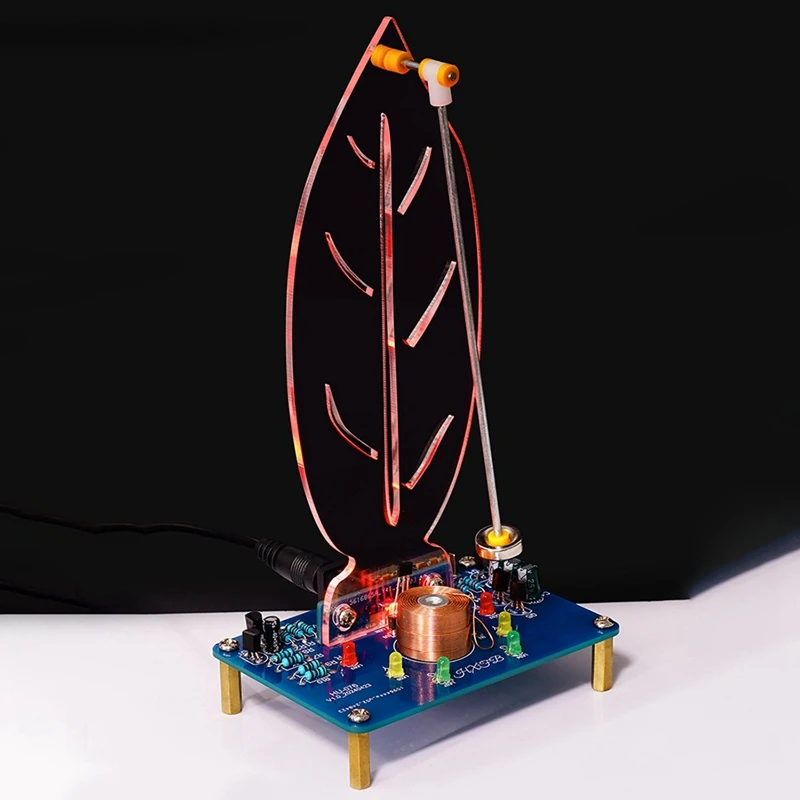 Electromagnetic Swing DIY Electronic Kits Magnetic Levitation Moving Flowing Lights Soldering Practice Loose Parts