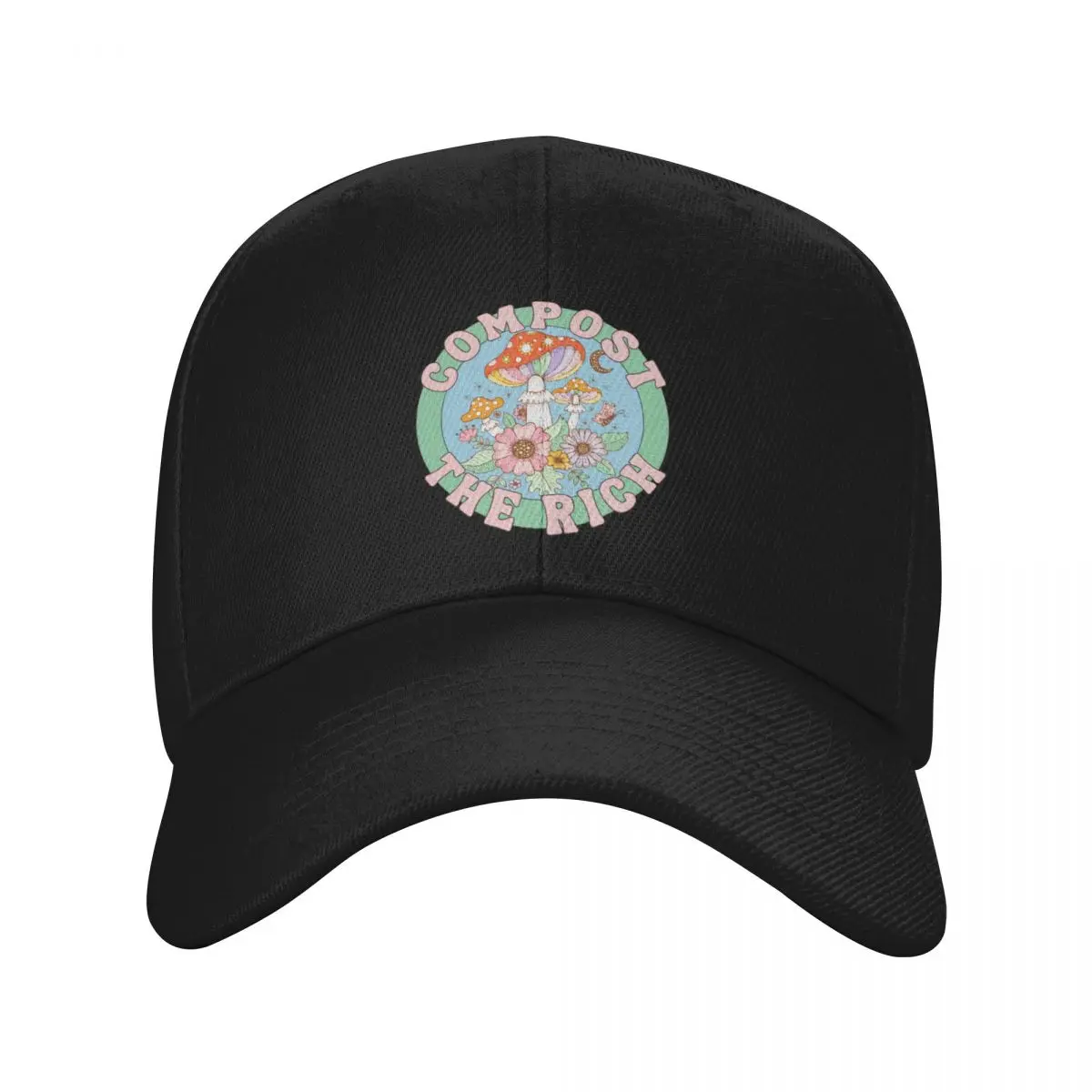 

Compost the Rich Baseball Cap Fashion Beach tactical cap Anime Visor Men's Hats Women's