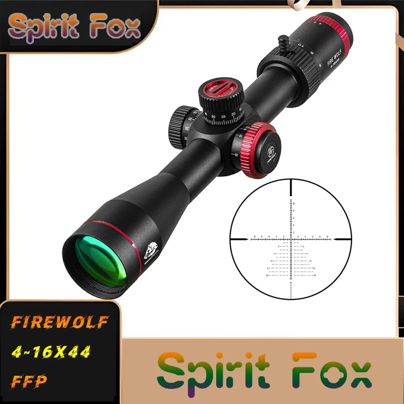 

Оптический прицел FireWolf 4-16X44FFP с широким углом обзора, тонкостенной передней трубой, фиксацией на креплении, из оптического стекла, с сеткой Cross Hatch, для использования на открытом воздухе