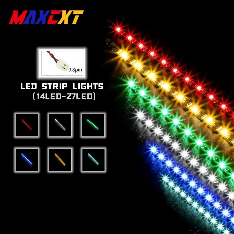 14/27 Led Partikel Licht Streifen DIY Zubehör 15 cm Mini 0,8mm Pin Kompatibel Für Lego Baustein Modelle