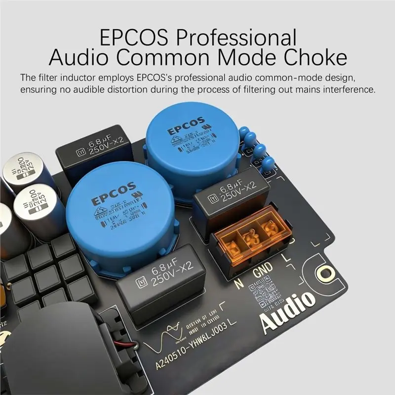 [NEW!A25P】 EMI Filter Module For Audio Power Supply- Alternating Current Anti-Interference Protection From Thunder