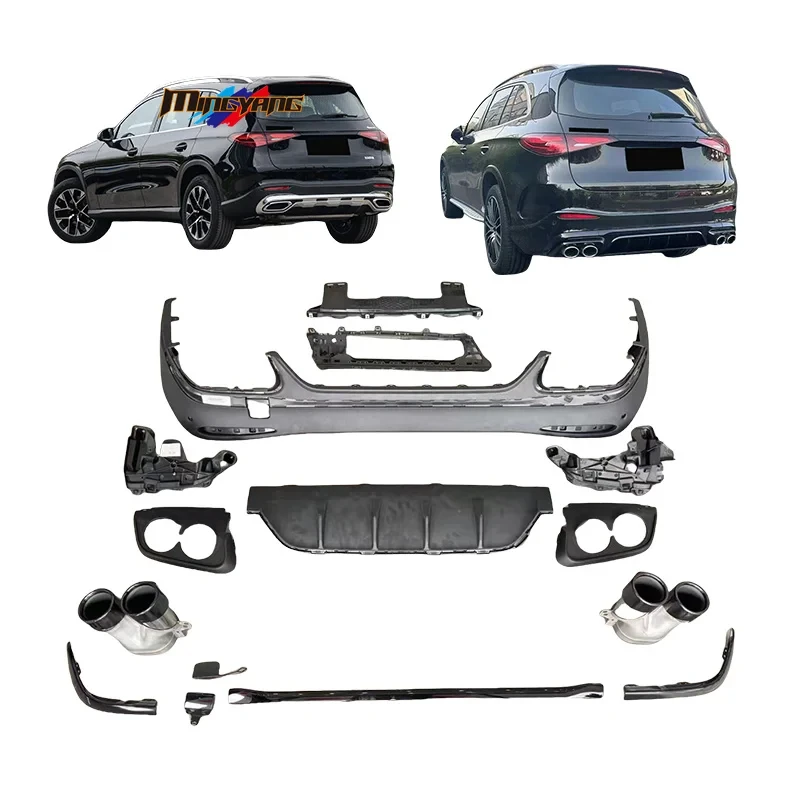 

Rear Diffuse Exhaust Tip W254 24+ Upgr GLC43 Style Rear Lip for GLC Class X254 GLC300 GLC350 D