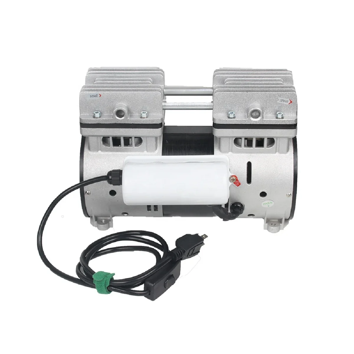 220V/50HZ 1200L/min 800w oiless vacuum pump milking machine for dairy farm equipment