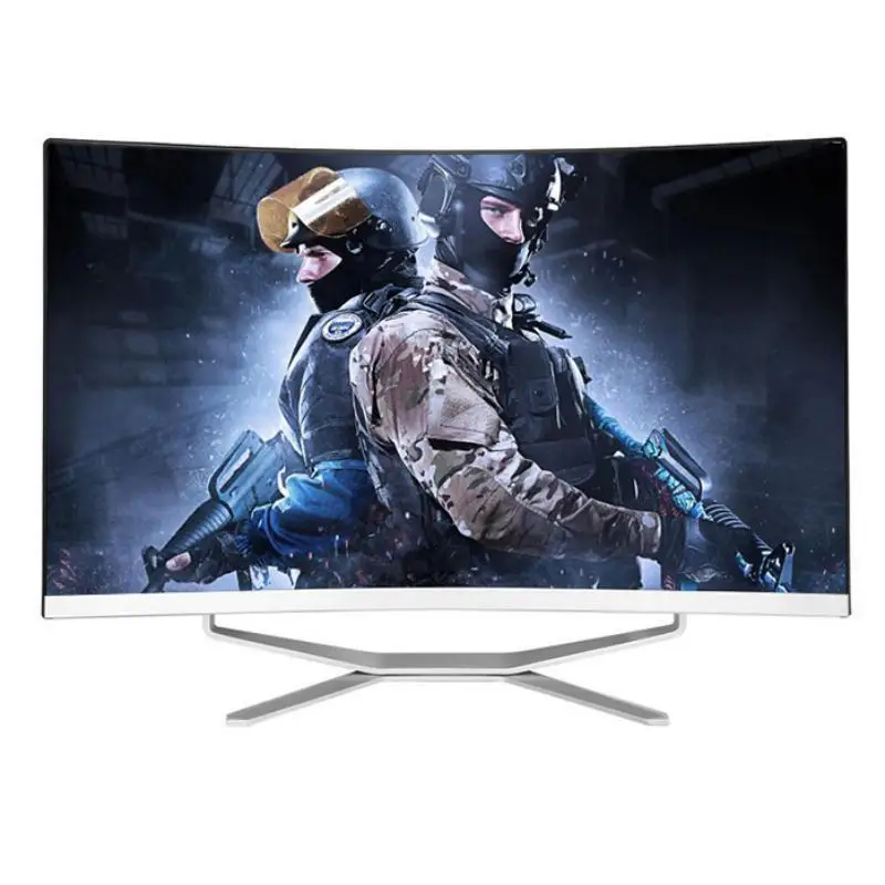 AIO Monoblock Gaming Desktop Computer Touch Curved Straigh Screen 19 22 24 27 Inch Core I3 I5 I7 I9 Office All in One PC