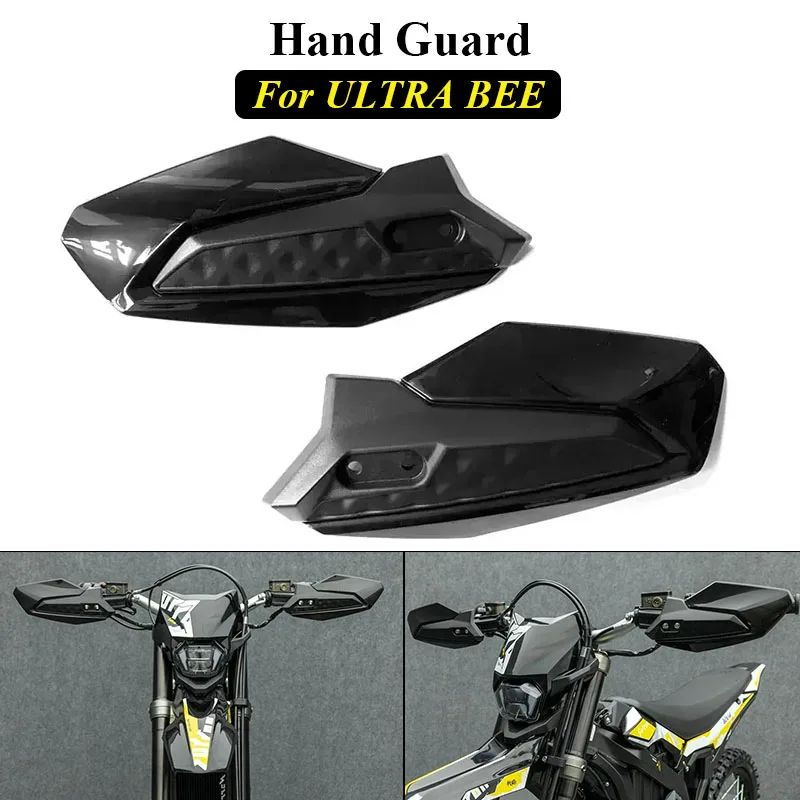 Protège-main pour SURRON Ultra Bee noir, garde-main gauche et droite, pare-brise, frein, guidon, pièces de moto pour vélo électrique