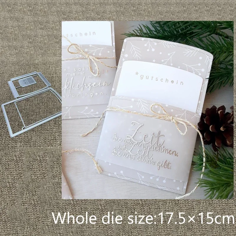 

Новый дизайн, металлическая вырубная форма-трафарет для декорирования конвертов, открыток, скрапбукинга, вырезания, тиснения и создания бумажных карточек