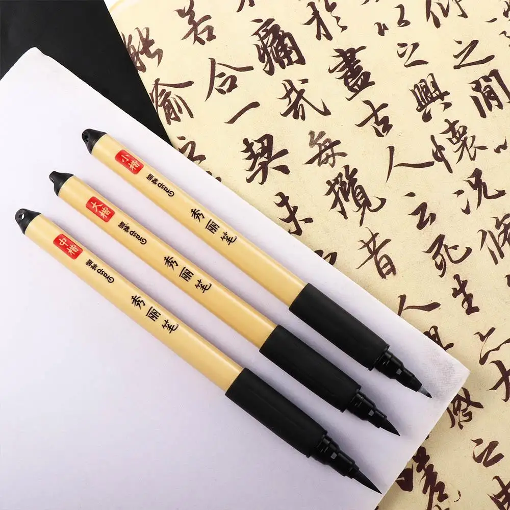 Crisperding Art Supply Painting Pens Calligraphy Brushes Running Cursive Regular Script Script Writing Brush Chinese Brushes
