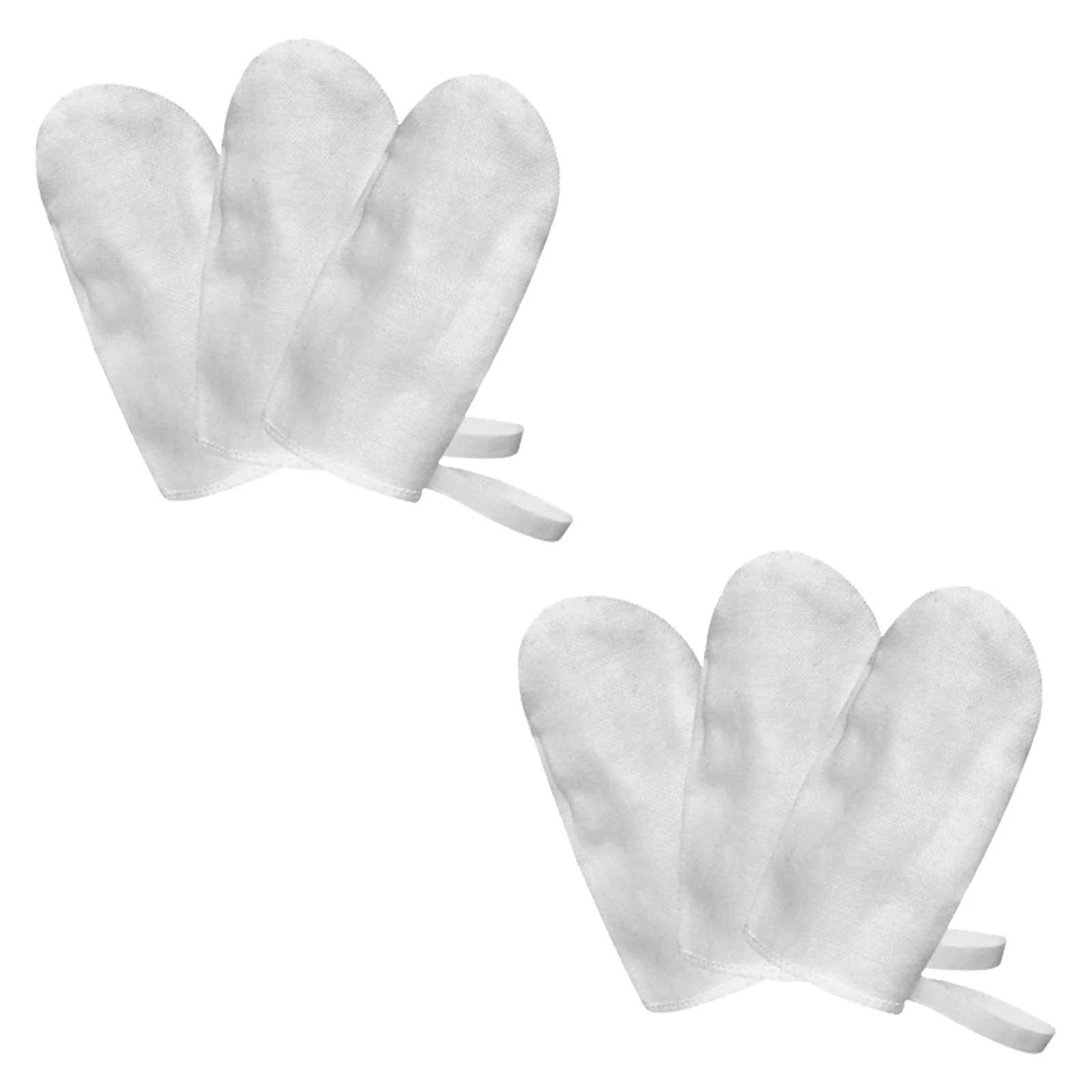 

6Pcs Sterilized Gauze Finger Gloves for Babies Infant Oral Hygiene Teeth Cleaning Tool Soft Medical Grade Material with Size