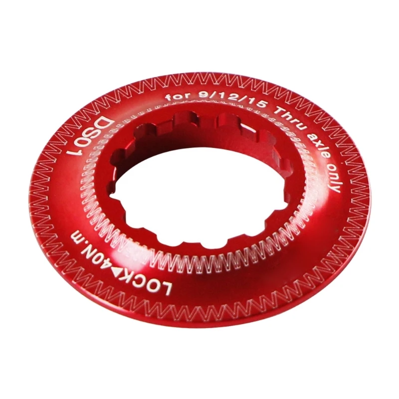 Aluminiumlegeringen Centerlock schijfremhouders voorkomen beweging rotoren en verbeteren fietsstabiliteit