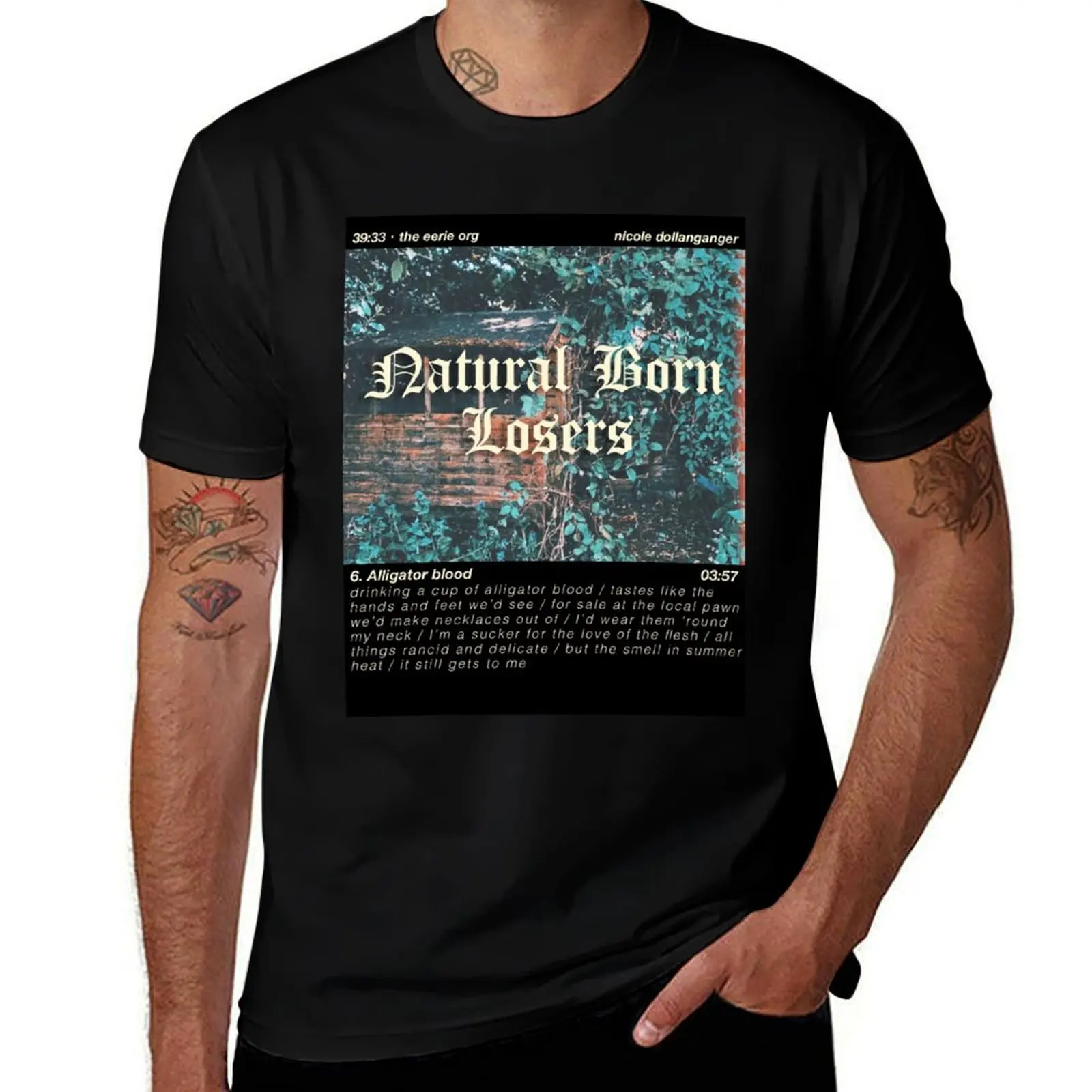 

Copy of Nicole Dollanganger | Natural Born Losers T-Shirt Casual Daily Wear Short Sleeve Top
