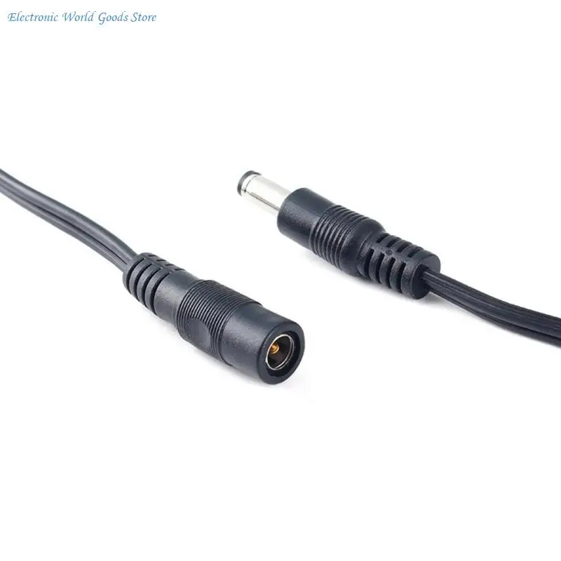 A3PD 1 Pack Cigarette Male/Female Socket to 5.5mm x 2.1mm Plug for Generator