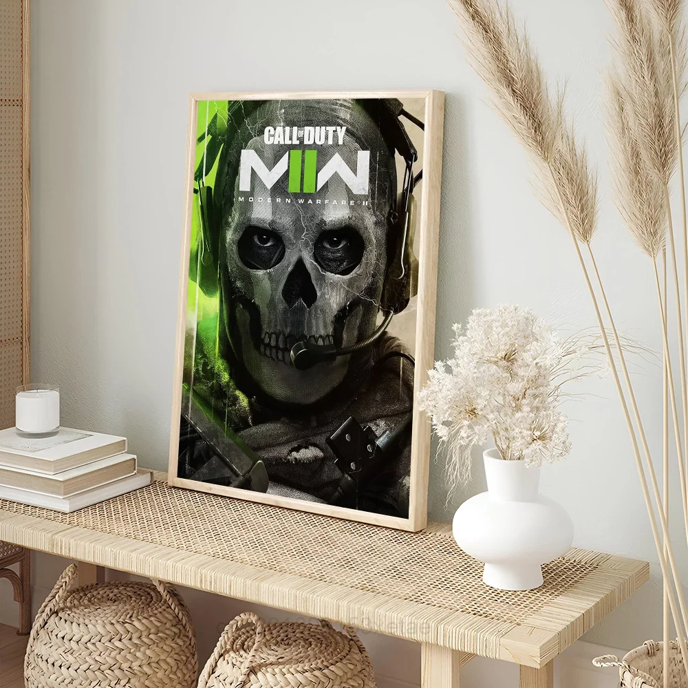 Call Of Duty Game Poster Wall Art Home Decor Room Decor Digital Painting Living Room Restaurant Kitchen Art