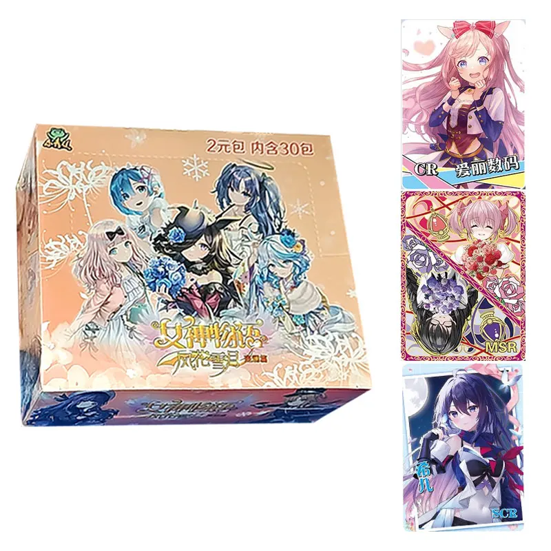 2024 Newest Goddess Story 2m12 Collection Card Waifu Booster Box ACG CCG TCG High Quality Hit Doujin Toys Chrismas Hobbies Gift