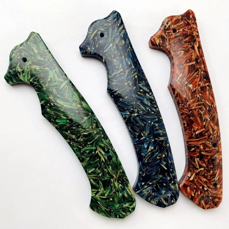 Rice Husk Composite Resin Handle Material & Scale for Homemade/DIY Handicraft Knife Handle Making 135x40x8mm