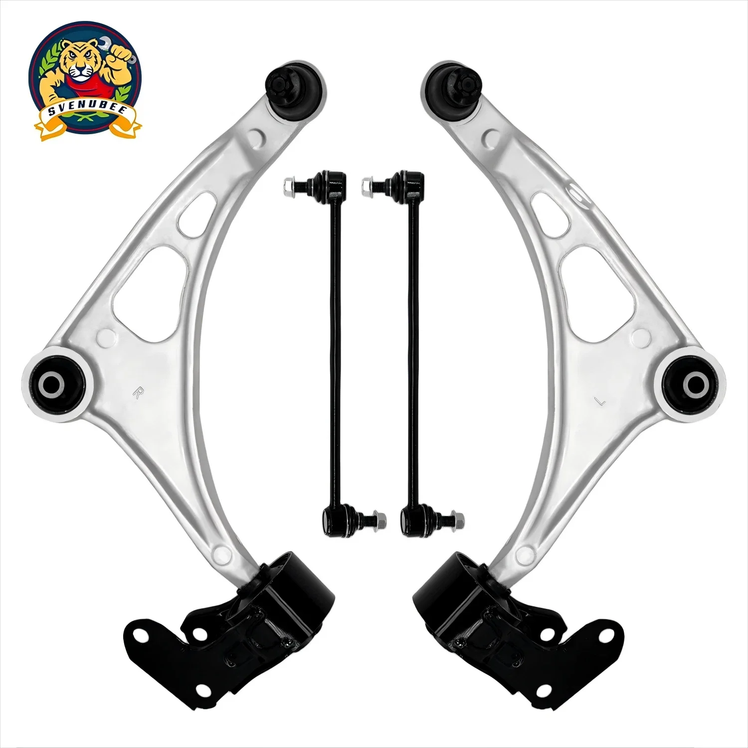 Svenubee 4Pcs Front Lower Control Arms Sway Bar Links Kits for Acura MDX Honda Pilot Passport Ridgeline 2014-2022 MS601229
