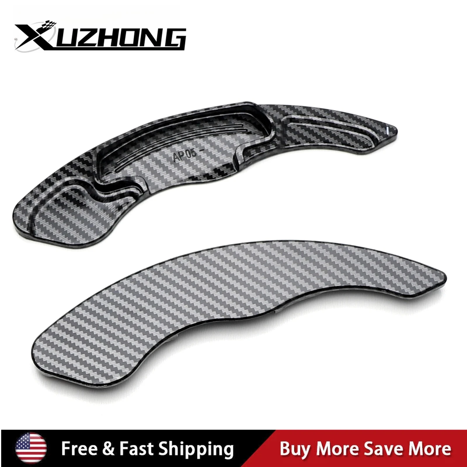 

Carbon Style Twill Weave Paddle Shift For Honda Accord Civic TL Steering Wheel