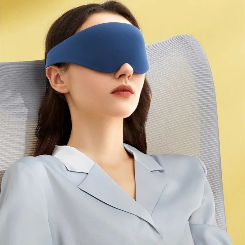 

3D Blackout Sleep Mask For Deep Sleep, Contoured Eye Mask For Side Sleepers, Comfortable For Travel And Home Use