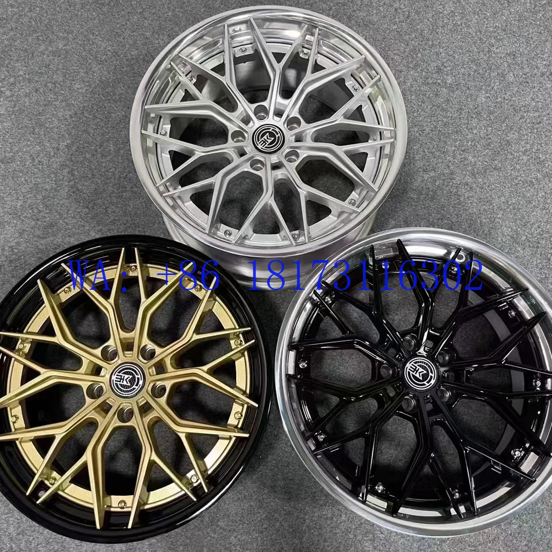 Hot Chrome 18 inch 19 inch double forged branches modified wheels for MG Civic Accord     F30