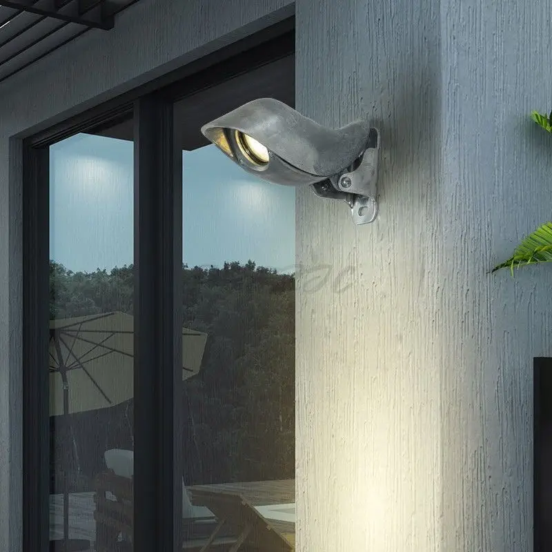 Die Cast Aluminum Industrial Style Outdoor Waterproof Wall Lamp Courtyard Garden Corridor Creative Balcony Outdoor Wall Lamp