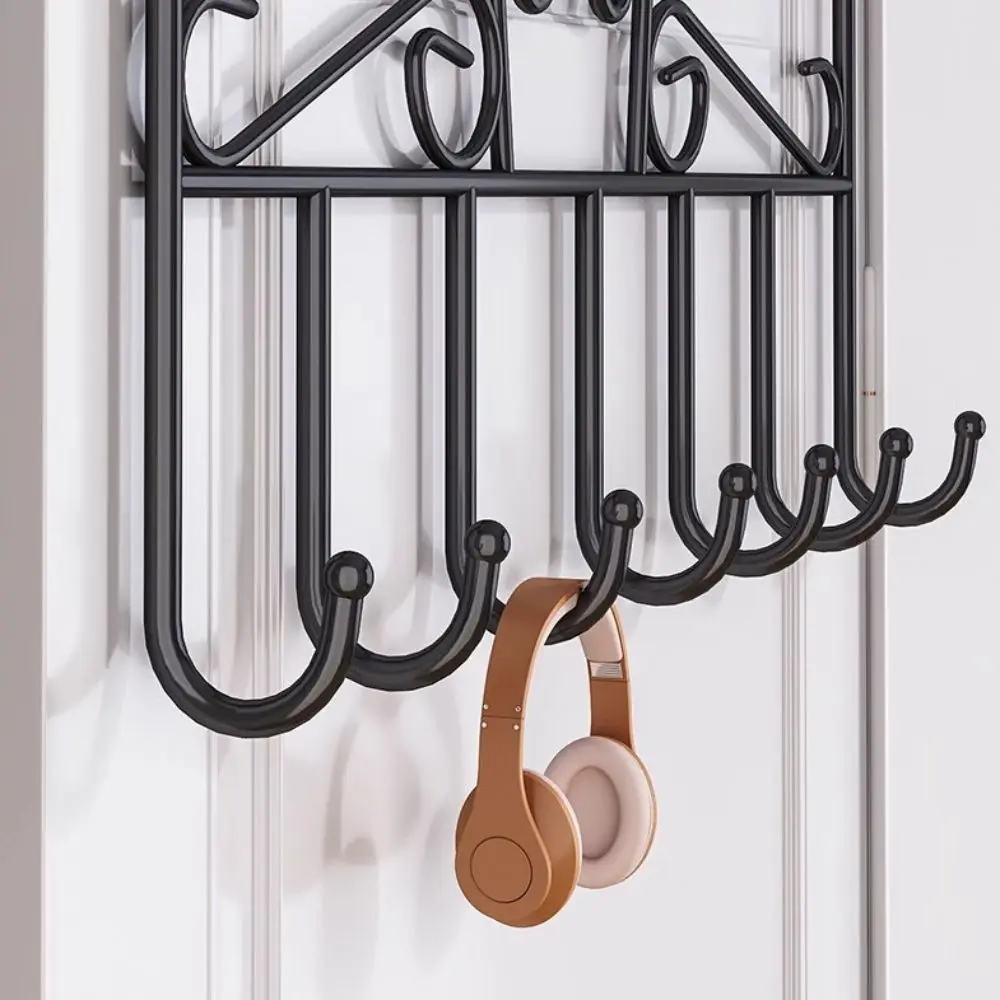 New No Punch Door Storage Hook Universal Household Home Storage Rack Multifunction Traceless Wall Hanger Hook