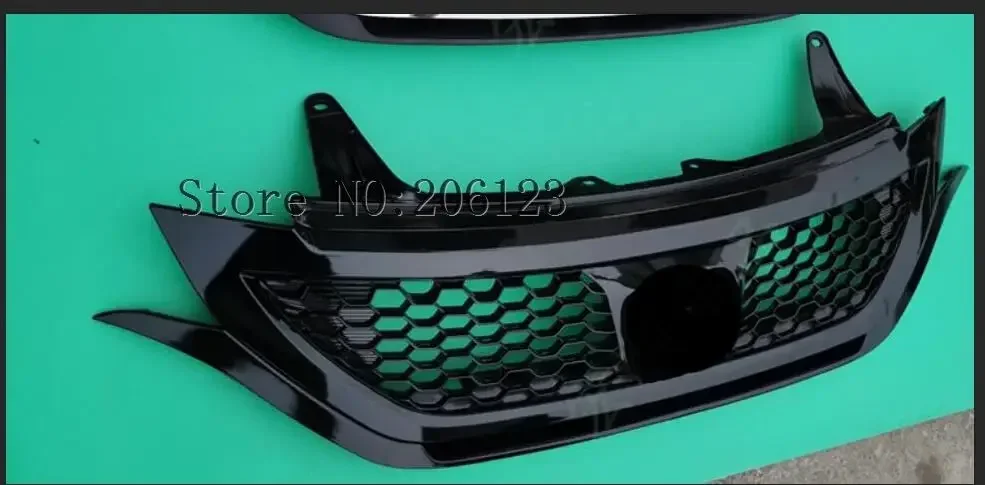 2012 2013 2014 For Honda CRV CR-V  Front Grille Around Trim black