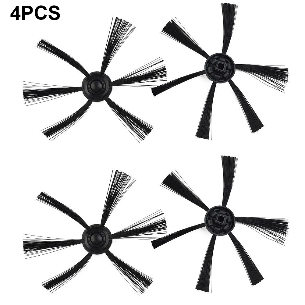 4pcs Side Brushes Kit For MULTILASER HO041 For WAP W100 Vacuum Cleaner Side Brushes Replacement Accessories Robot Brushes Parts