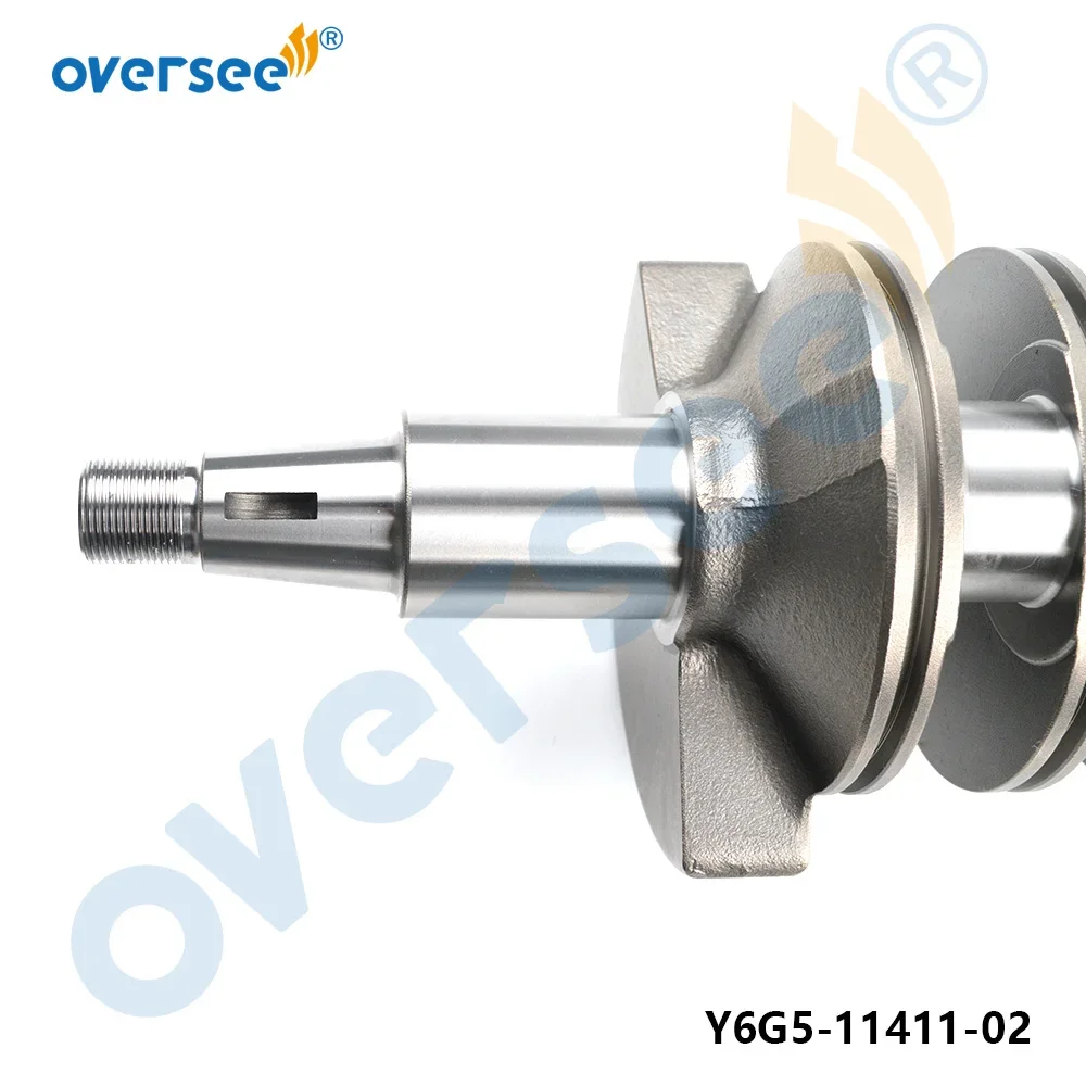 Oversee 6G5-11411 Crankshaft Repair Kit For YAMAHA 2T 90HP 150 HP 200HP V6 Outboard Motor 6G5-11411-01 With Bearings and Seals