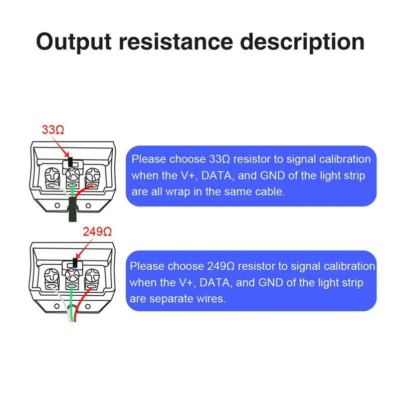 2X WLED Signal Amplifier 10m Extension Flicker-Free LED Strip Enhancer for WS2811 WS2812 SK6812