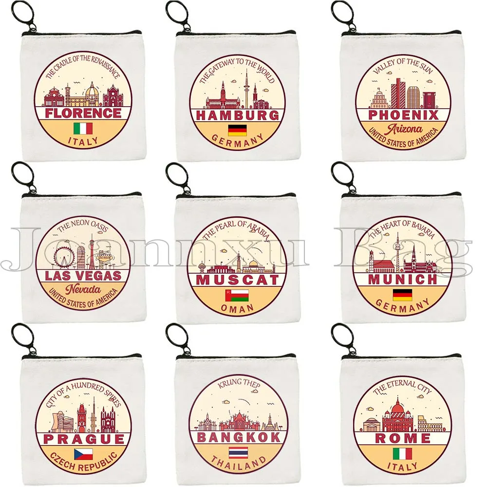 Берлин Чикаго Флоренция Лас-Вегас Рим Мюнхен Вена Варшава Бангк ЦУРИЧ Франция Флоренция Кошелек для монет Чехол для ключей Сумка Кошелек Берлин Чикаго Флоренция Лас-Вегас Рим Мюнхен Вена Варшава Бангк ЦУРИЧ Франция Флоренция Кошелек для монет Чехол для ключей Сумка Кошелек