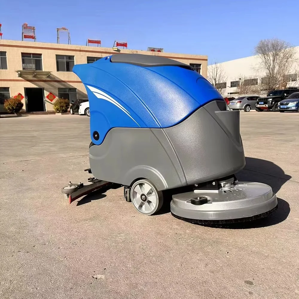 Customized Scrubber Heavy Floor Cleaning Machine Industrial Auto Floor Scrubber Walk Behind Floor Scrubber