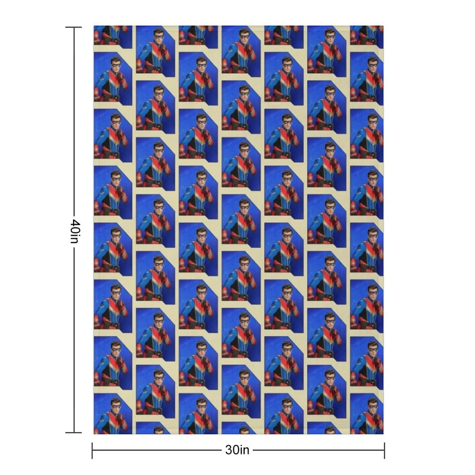 Captain Man - Card Throw Blanket christmas gifts Fashion Sofas Picnic Multi-Purpose Soft Big Winter beds Blankets
