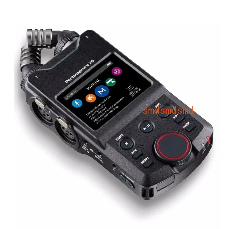 X6 High-Resolution Multi-Track Handheld Recorder with 6-Track Recording for Podcast, Music, Interviews, Field Recording