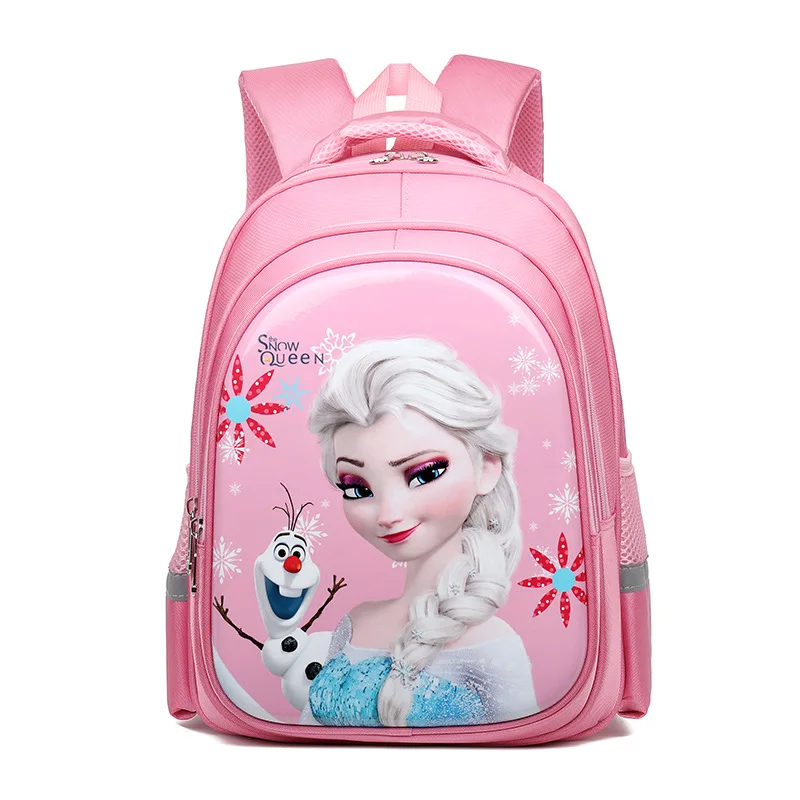 

Disney Frozen Elsa Backpack for Girls Lightweight Ergonomic School Bag Large Capacity Princess Sofia Cartoon Kids Travel Daypack