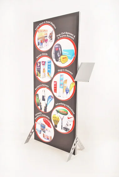 8*10FT Doublesided display portable UV print sign backlit SEG led frameless fabric easy seg Custom Promotional advertising light