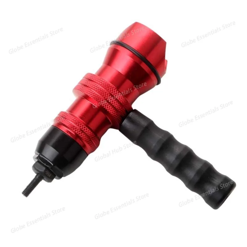 Household M3 M4 M5 M6 M8 M10 Electric Rivet Nut Gun Adapter, Insert Nut Riveting Tools, Tool Box, High Quality Rivet Nut Nailer