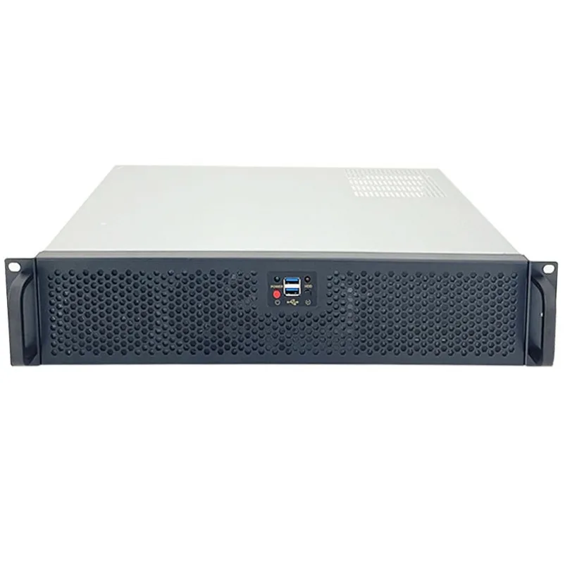 2026    2U-300 Industrial Control Server Chassis 300mm Deep Short Box MATX Board ATX Chassis Industrial