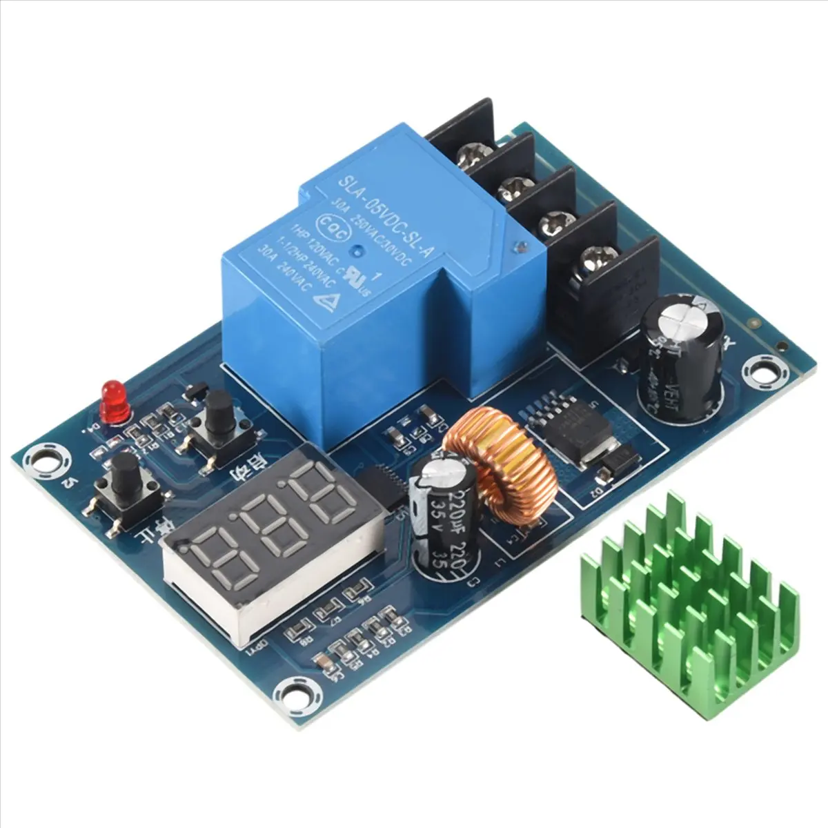 (ABDH) XH-M604 Battery Charger Control Module DC 6-60V Storage Lithium Battery Switch Protection Board