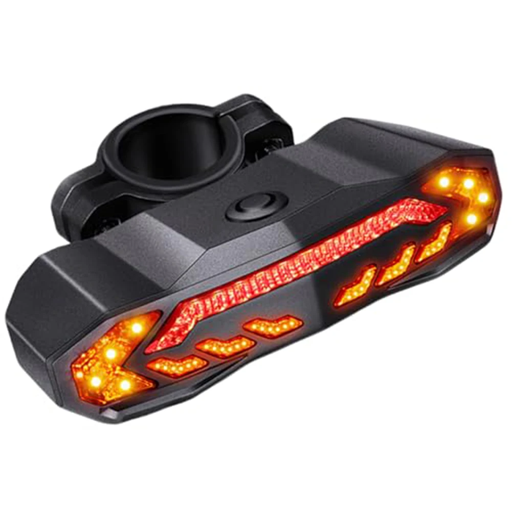 Taillight with Motion-Activated Auto Start 30-Second Inactivity Timer and USB Fast Charging for Bicycles Motorcycles