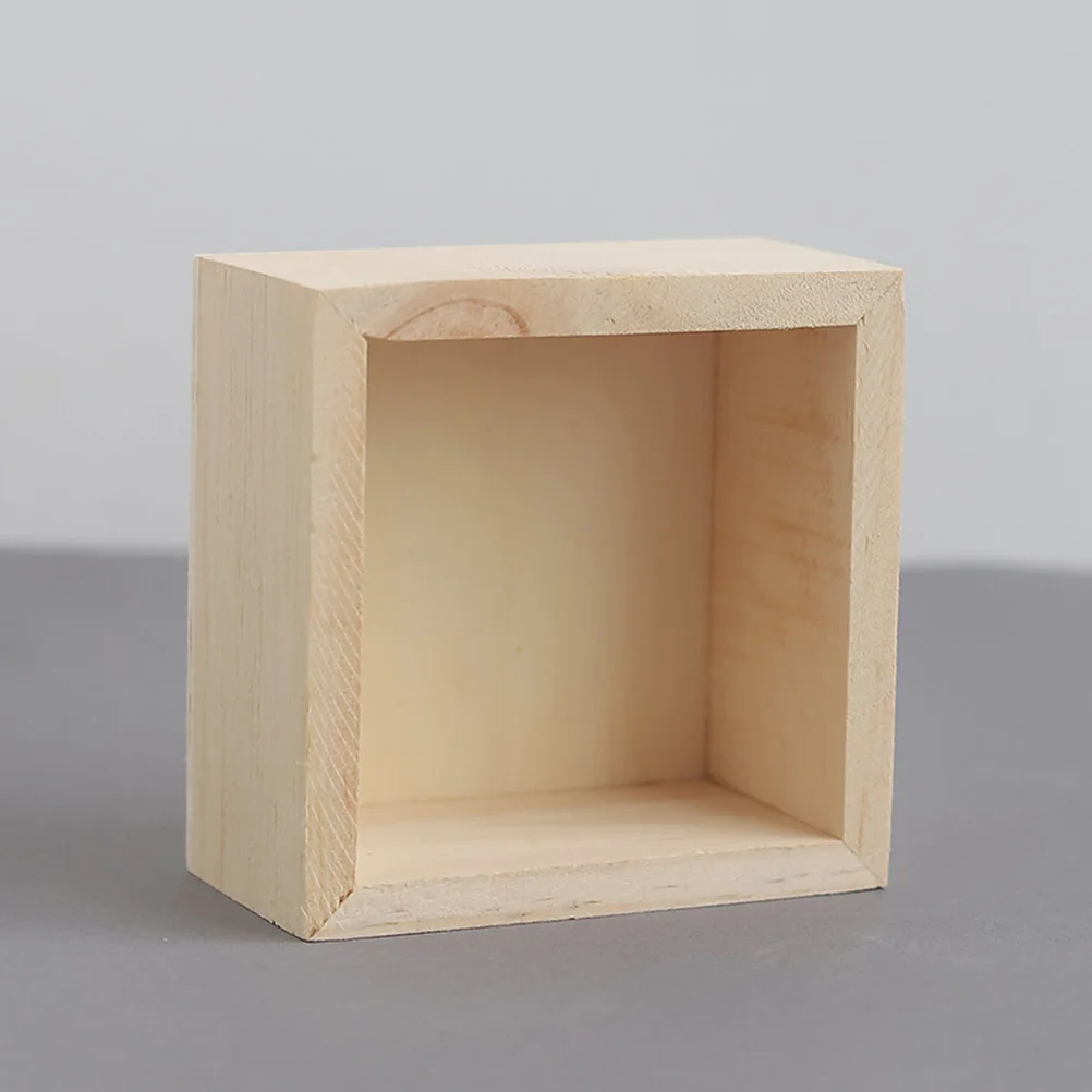 

6pcs Wooden Craft ganizer Containers ganizer for Small ganizer Box Drawer Shelf Sewing Accessories Small Box