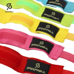 2PCS 3/5M Boxing Sports Wraps Bandage Kick Boxing Mma Muay Thai Hand Wrap Belt Combat Training Handguard Elastic Bandage