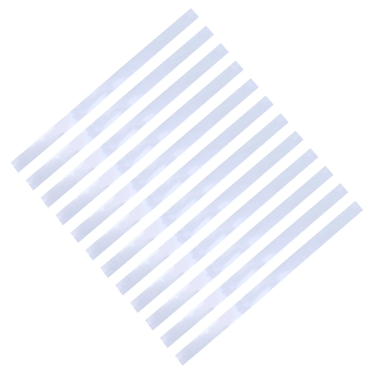 12pcs Reflective Stickers Paper Tachometer Tape Silver High Reflect Material Self Adhesive Compatible Photo Tachometer