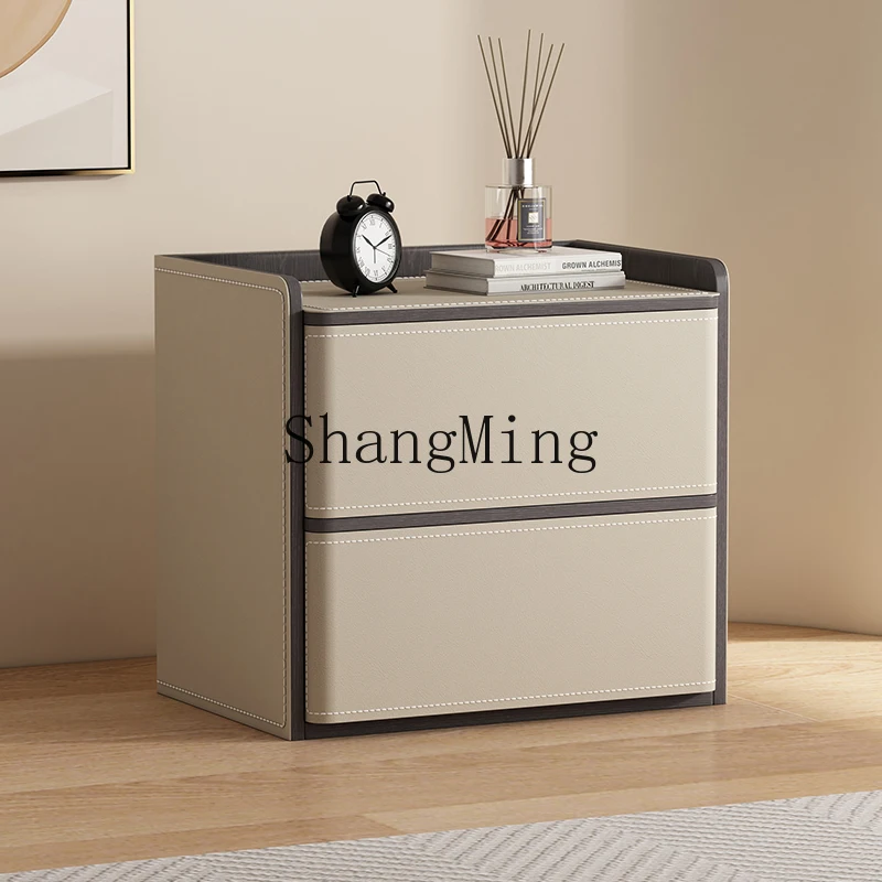 

CL Minimalist Bedside Table Light Luxury High-end Bedroom Bedside Storage Home Organizer Cabinet